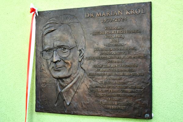 Wojewoda Król upamiętniony w Szreniawie- kliknij aby powiększyć