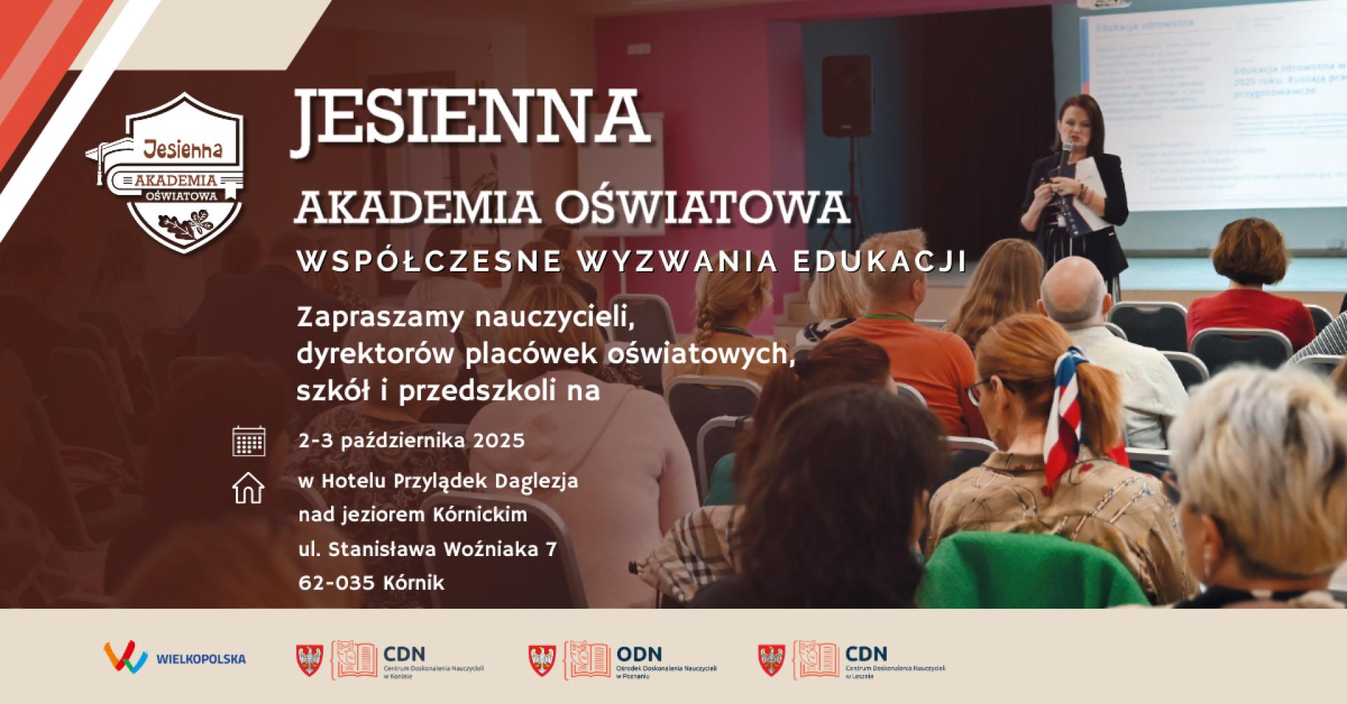 Jesienna Akademia Oświatowa 2–3 października 