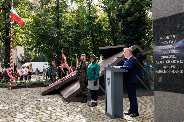 86. rocznica powstania Polskiego Państwa Podziemnego w Poznaniu- kliknij aby powiększyć