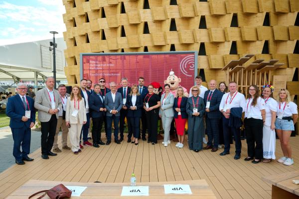 Wielkopolska na Expo 2025 w Osace! Fot. Adrian Stykowski/PAIH- kliknij aby powiększyć
