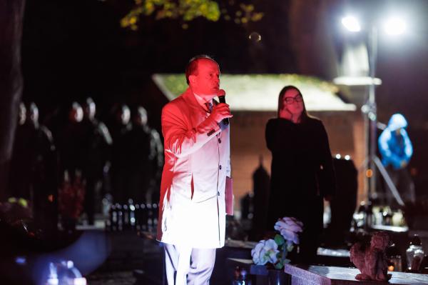 Finał tegorocznej akcji Zapal Znicz Pamięci odbył się w niedzielę 19 października w Książu Wielkopolskim- kliknij aby powiększyć