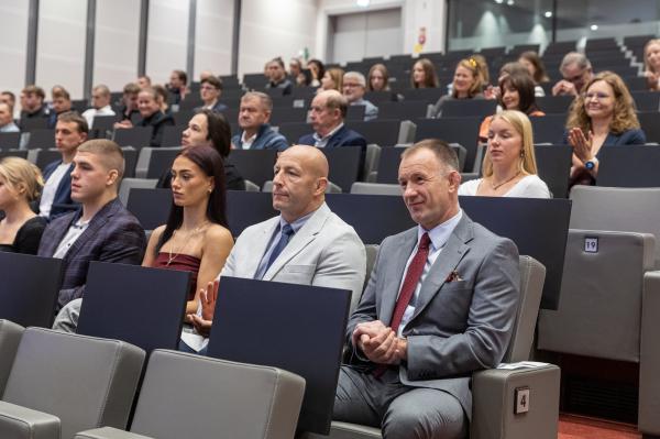 Wręczenie stypendiów sportowych Samorządu Województwa Wielkopolskiego- kliknij aby powiększyć