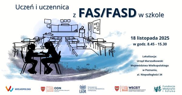 Dzieci i młodzież z FAS/FASD w placówce oświatowej - reklama- kliknij aby powiększyć