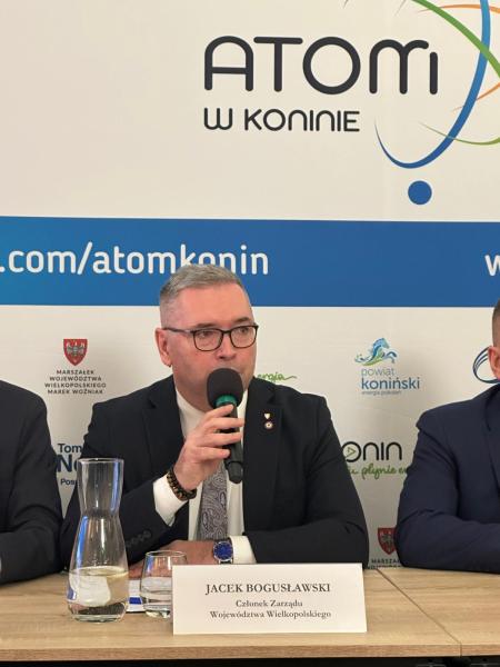 konferencja prasowa zatytułowanej Atom w Koninie, która odbyła się 29 października 2025 roku w Warszawie- kliknij aby powiększyć