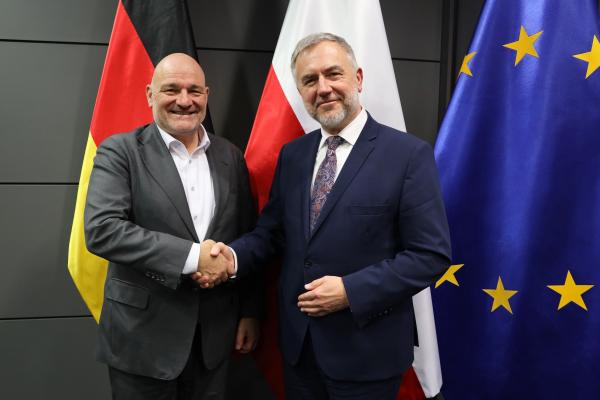 Wizyta Wicepremiera Kraju Związkowego Brandenburgia w Wielkopolsce- kliknij aby powiększyć