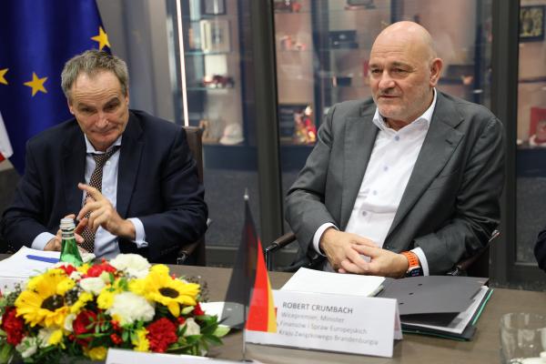 Wizyta Wicepremiera Kraju Związkowego Brandenburgia w Wielkopolsce- kliknij aby powiększyć