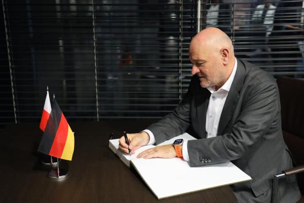 Wizyta Wicepremiera Kraju Związkowego Brandenburgia w Wielkopolsce- kliknij aby powiększyć