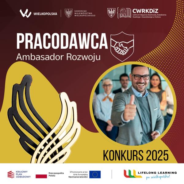 Pracodawca Ambasador Rozwoju - reklama- kliknij aby powiększyć
