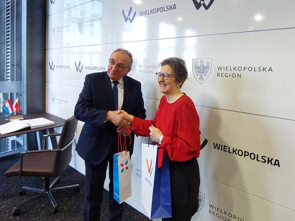 Ambasador Wielkiego Księstwa Luksemburga z wizytą w Województwie Wielkopolskim- kliknij aby powiększyć