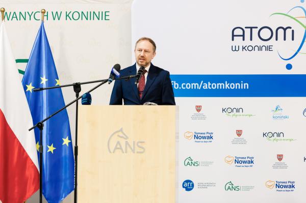Konferencja Atom w Koninie wpisuje się w starania o lokalizację drugiej polskiej wielkoskalowej elektrowni jądrowej w rejonie Konina- kliknij aby powiększyć