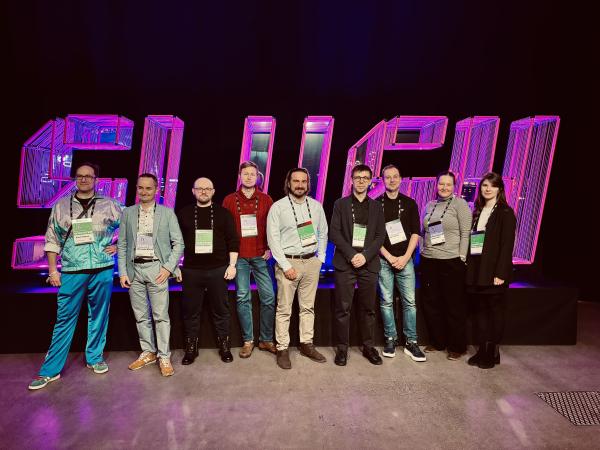 Wizyta delegacji z Wielkopolski na wydarzeniu SLUSH - kliknij aby powiększyć