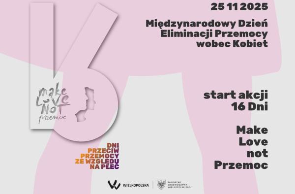 Wielkopolska włącza się  w światową akcję 16 Dni przeciw przemocy ze względu na płeć- kliknij aby powiększyć