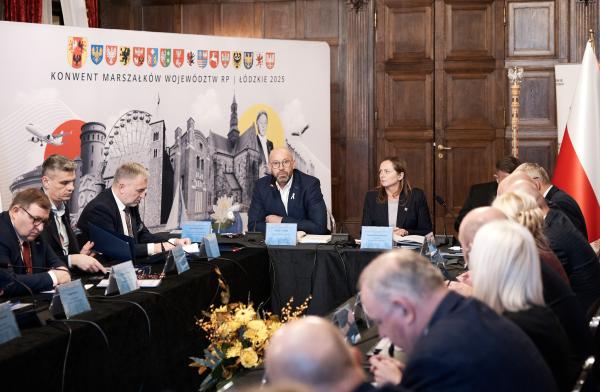 II Posiedzenie Konwentu Marszałków Województw RP w Łodzi- kliknij aby powiększyć