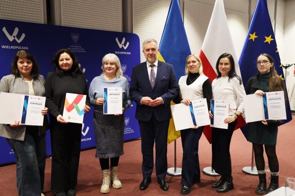 Wielkopolska Akademii Samorządności dla przedstawicielek Obwodu Charkowskiego - kliknij aby powiększyć