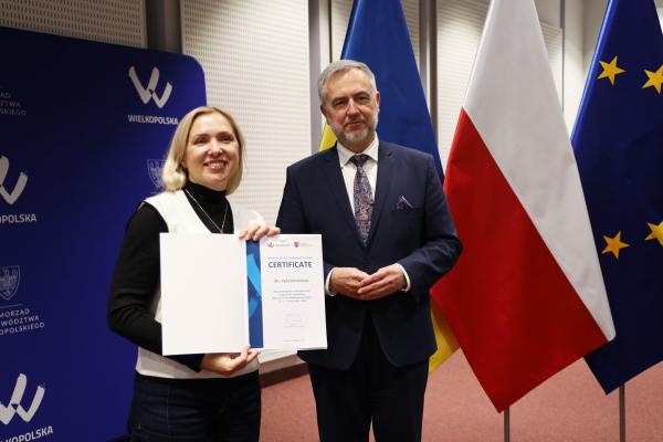 Wielkopolska Akademii Samorządności dla przedstawicielek Obwodu Charkowskiego - kliknij aby powiększyć