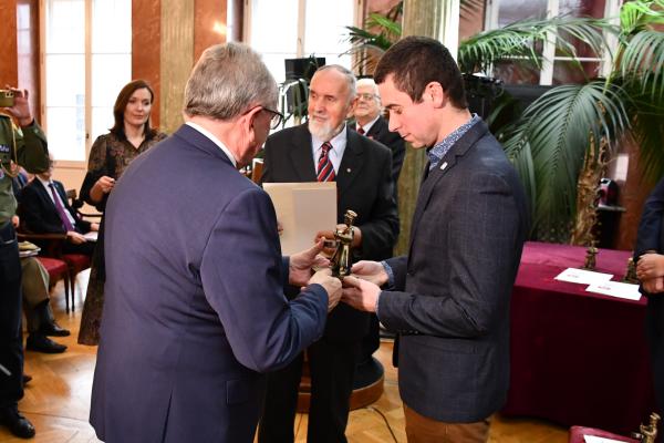 Już po raz trzydziesty zostały wręczone nagrody honorowe Dobosz Powstania Wielkopolskiego- kliknij aby powiększyć