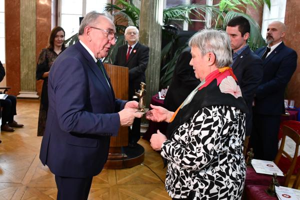 Już po raz trzydziesty zostały wręczone nagrody honorowe Dobosz Powstania Wielkopolskiego- kliknij aby powiększyć