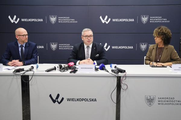 Konferencja prasowa na temat programu Wielkopolska z klasą- kliknij aby powiększyć