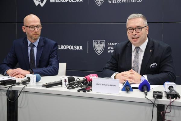 Konferencja prasowa na temat programu Wielkopolska z klasą- kliknij aby powiększyć