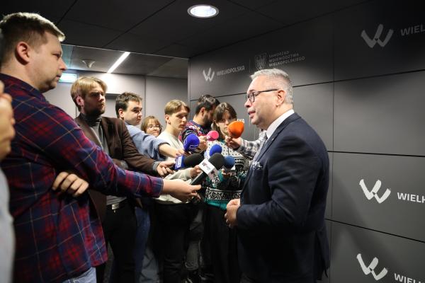 Konferencja prasowa na temat programu Wielkopolska z klasą- kliknij aby powiększyć