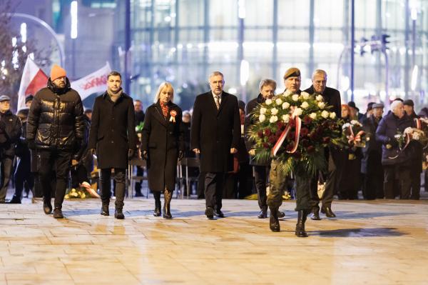 Pamięć Ofiar stanu wojennego uczczona- kliknij aby powiększyć