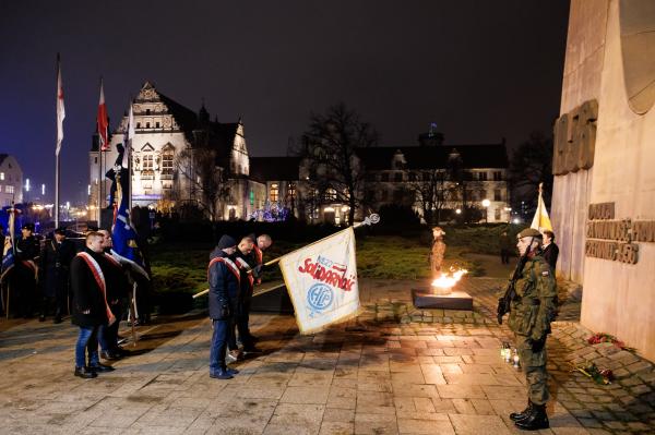 Pamięć Ofiar stanu wojennego uczczona- kliknij aby powiększyć