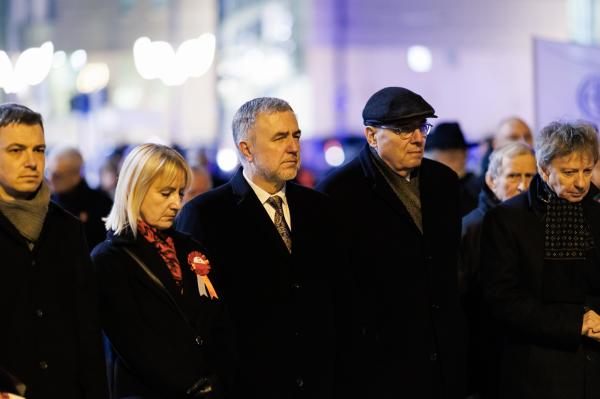 Pamięć Ofiar stanu wojennego uczczona- kliknij aby powiększyć