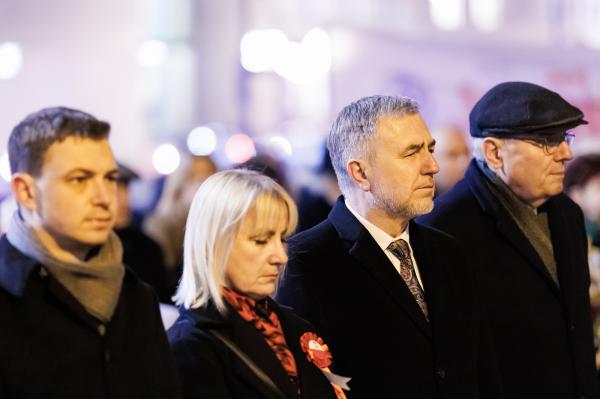 Pamięć Ofiar stanu wojennego uczczona- kliknij aby powiększyć