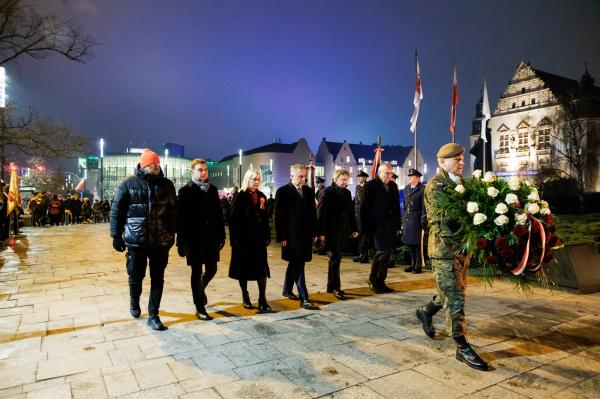 Pamięć Ofiar stanu wojennego uczczona- kliknij aby powiększyć