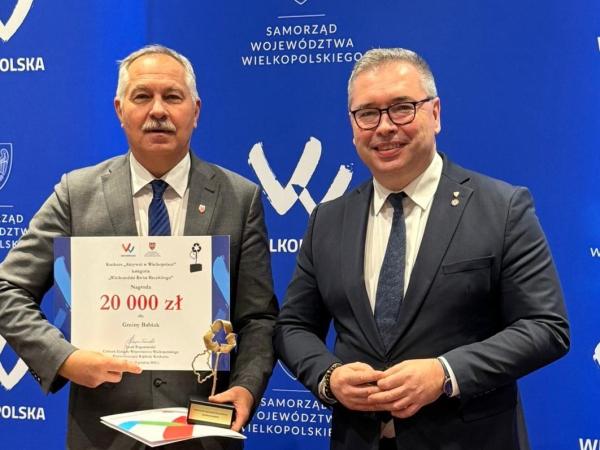 Wręczenie nagród w Konkursie Aktywni w Wielkopolsce- kliknij aby powiększyć