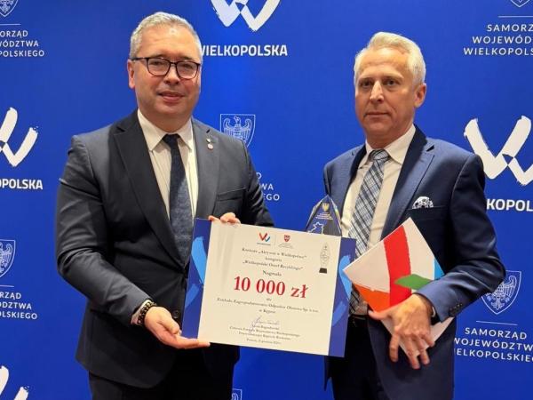 Wręczenie nagród w Konkursie Aktywni w Wielkopolsce- kliknij aby powiększyć