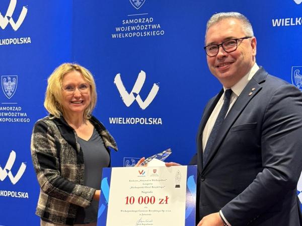 Wręczenie nagród w Konkursie Aktywni w Wielkopolsce- kliknij aby powiększyć