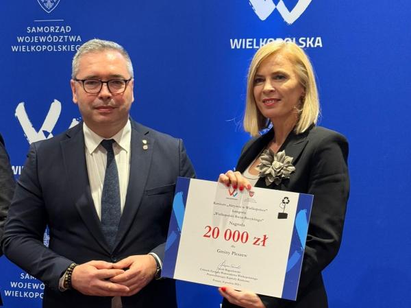 Wręczenie nagród w Konkursie Aktywni w Wielkopolsce- kliknij aby powiększyć