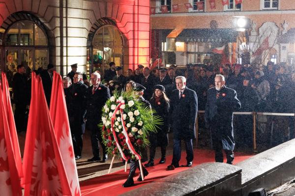 107. rocznica wybuchu Powstania Wielkopolskiego w Poznaniu- kliknij aby powiększyć