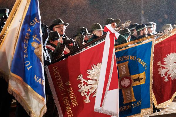 107. rocznica wybuchu Powstania Wielkopolskiego w Poznaniu- kliknij aby powiększyć