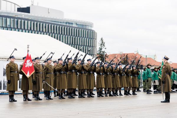107. rocznica wybuchu Powstania Wielkopolskiego w Warszawie- kliknij aby powiększyć