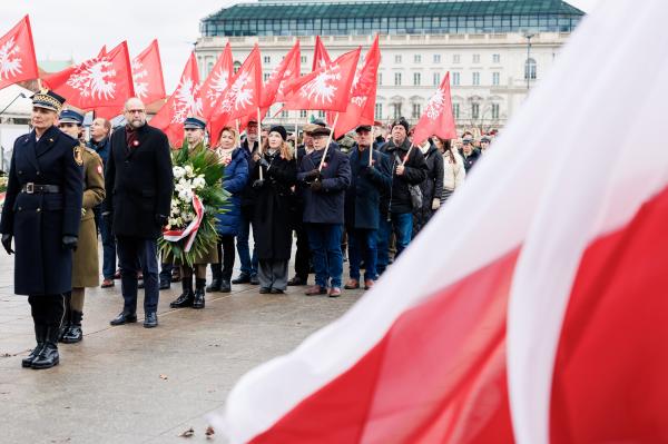107. rocznica wybuchu Powstania Wielkopolskiego w Warszawie- kliknij aby powiększyć