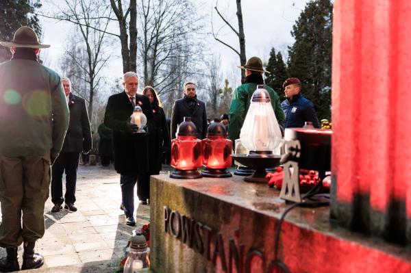 107. rocznica wybuchu Powstania Wielkopolskiego w Warszawie- kliknij aby powiększyć