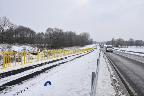 Nowy przebieg drogi wojewódzkiej nr 305 w Nowym Tomyślu został oficjalnie otwarty- kliknij aby powiększyć