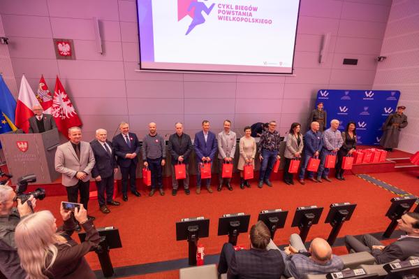 Gala podsumowująca trzecią edycję Cyklu Biegów Powstania Wielkopolskiego- kliknij aby powiększyć