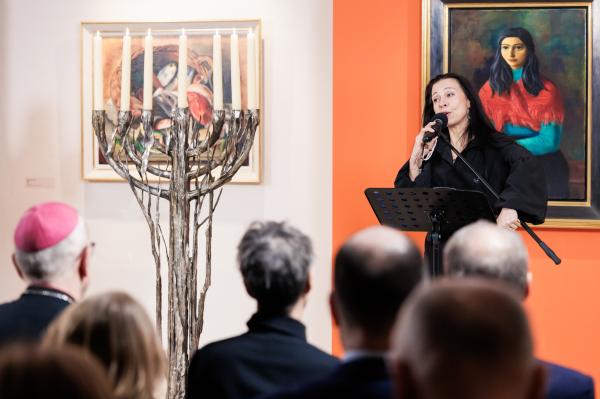 Marszałek Marek Woźniak odebrał nagrodę Menora dialogu- kliknij aby powiększyć