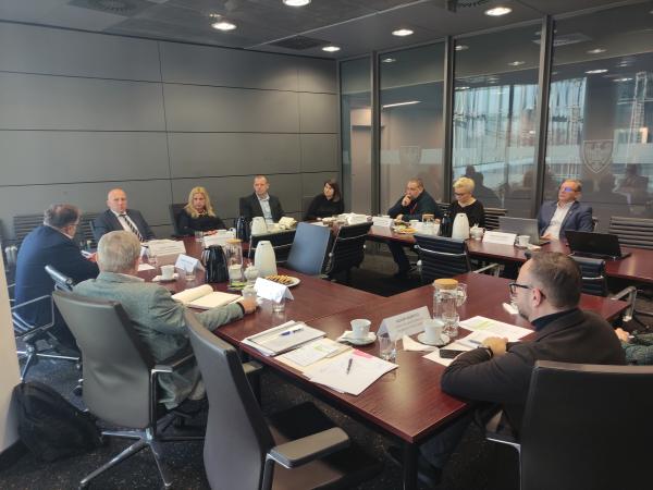 Obrady zespołu problemowego ds. ochrony zdrowia- kliknij aby powiększyć