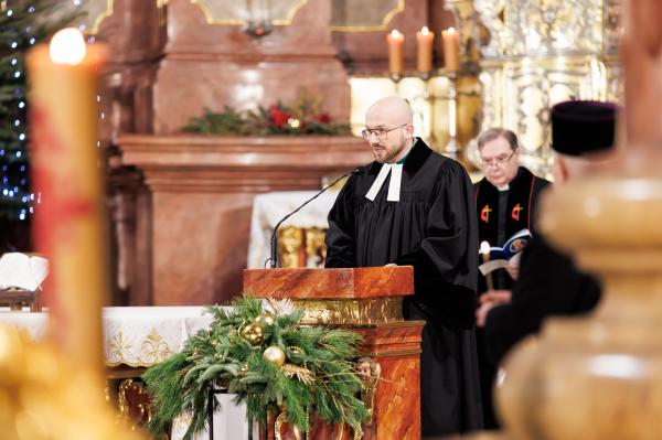 Marszałek wziął udział w ogólnopolskim nabożeństwie Tygodnia Modlitw o Jedność Chrześcijan- kliknij aby powiększyć