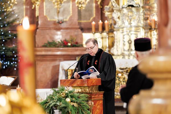 Marszałek wziął udział w ogólnopolskim nabożeństwie Tygodnia Modlitw o Jedność Chrześcijan- kliknij aby powiększyć
