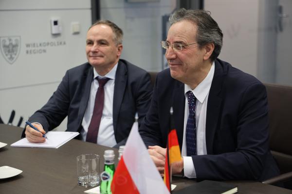 Nowy Ambasador Niemiec z wizytą w stolicy Wielkopolski - kliknij aby powiększyć