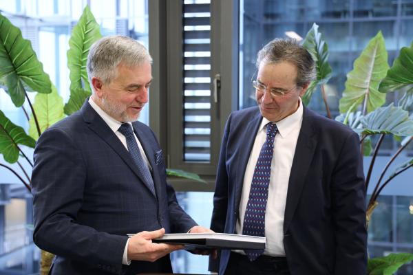 Nowy Ambasador Niemiec z wizytą w stolicy Wielkopolski - kliknij aby powiększyć