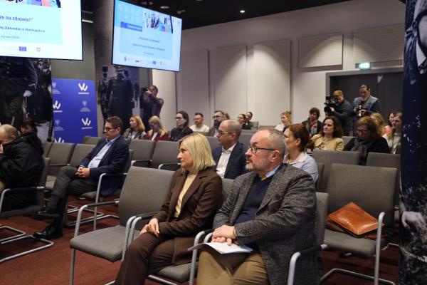 Konferencja na temat wielkopolskich programów zdrowotnych realizowanych z unijnym wsparciem- kliknij aby powiększyć