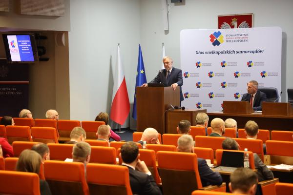 Zjazd Przedstawicieli Członków Stowarzyszenia Gmin i Powiatów Wielkopolski.- kliknij aby powiększyć