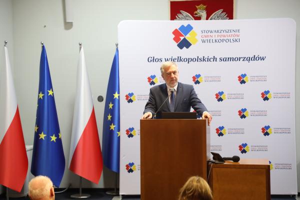 Zjazd Przedstawicieli Członków Stowarzyszenia Gmin i Powiatów Wielkopolski.- kliknij aby powiększyć