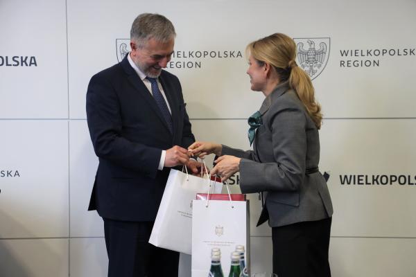 Wizyta Ambasador Mołdawii w Wielkopolsce- kliknij aby powiększyć